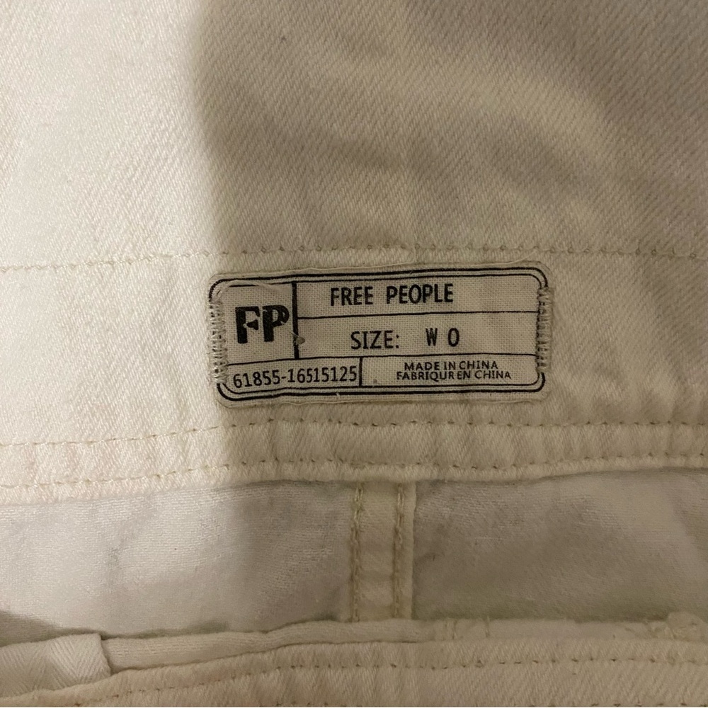 Free People White overall skirt! - Picture 7 of 11
